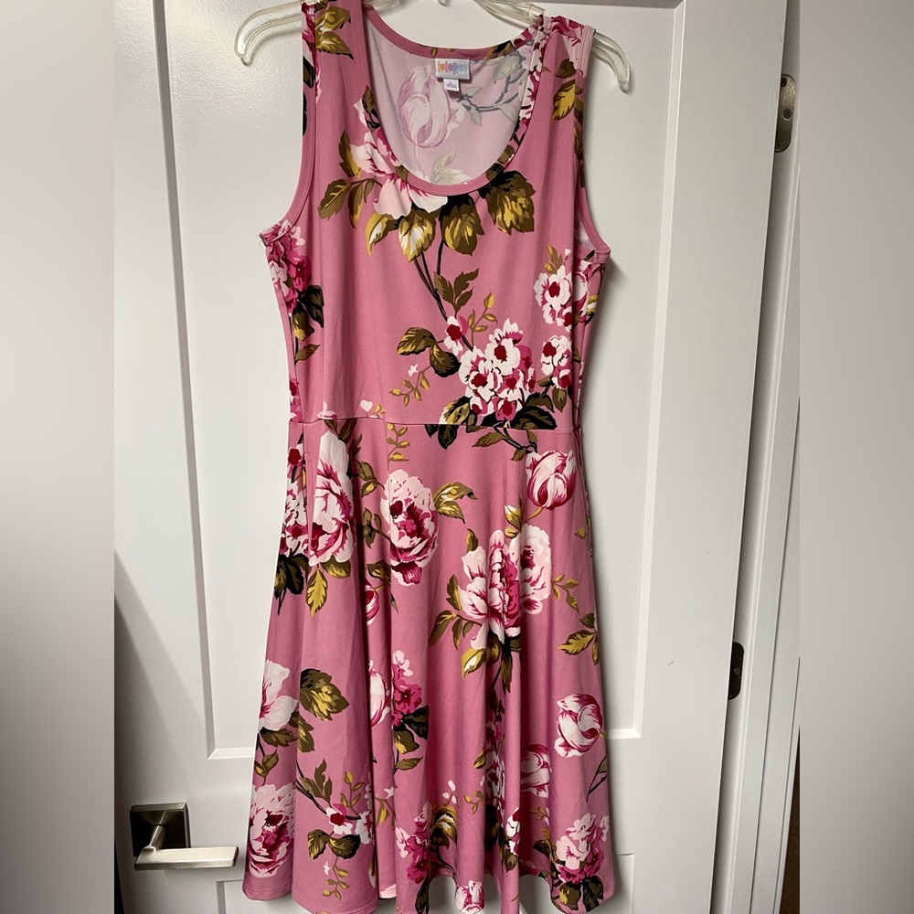 Large Pink Floral LLR Nicki